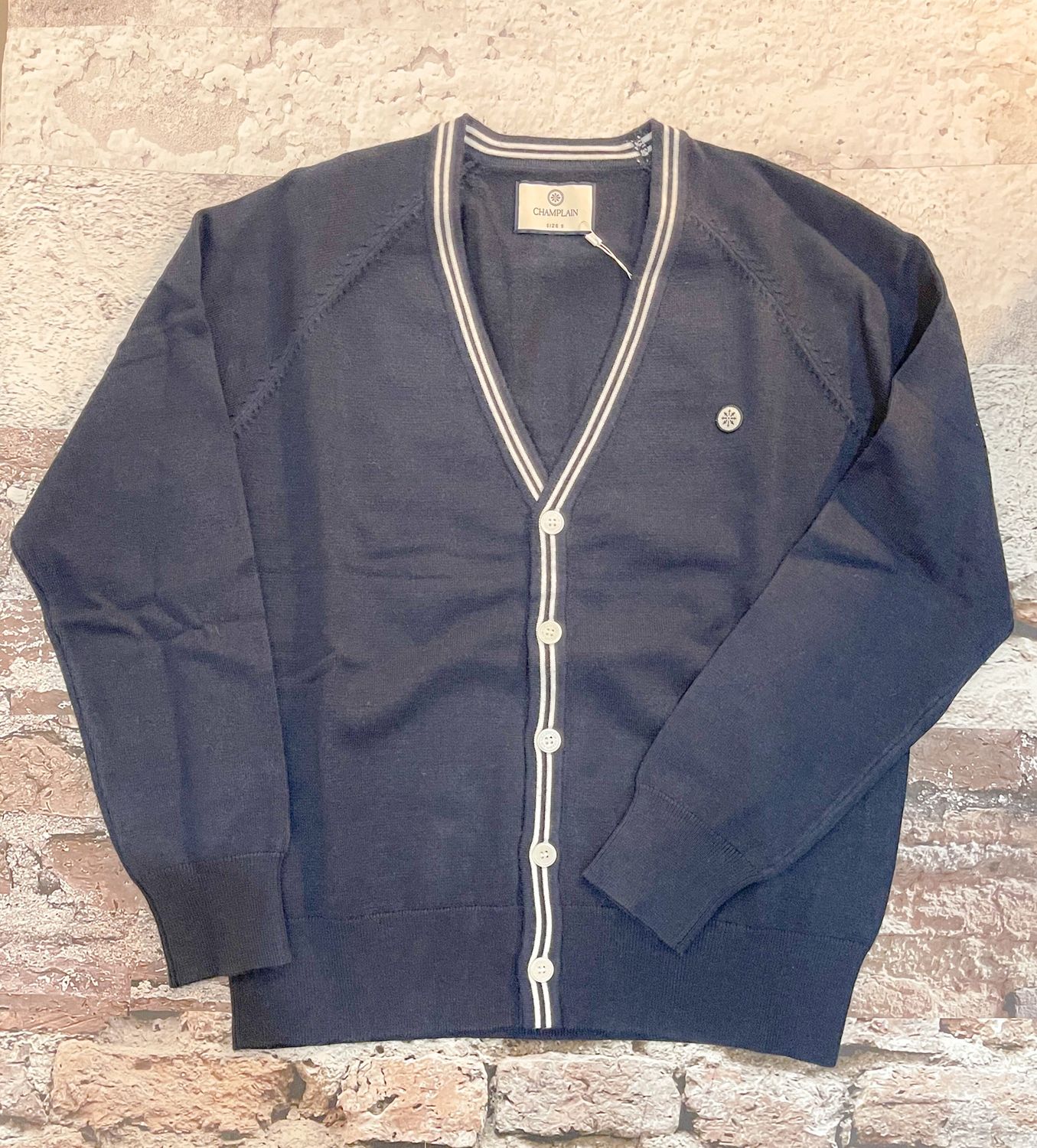 Champlain Cardigan, Color: Navy, Size: S