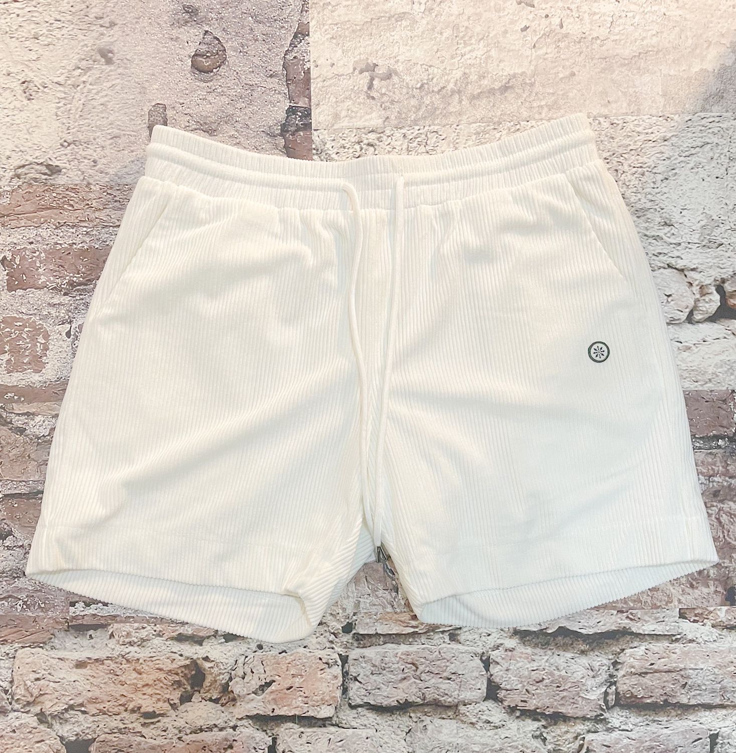 Champlain Cord Shorts, Color: White, Size: S