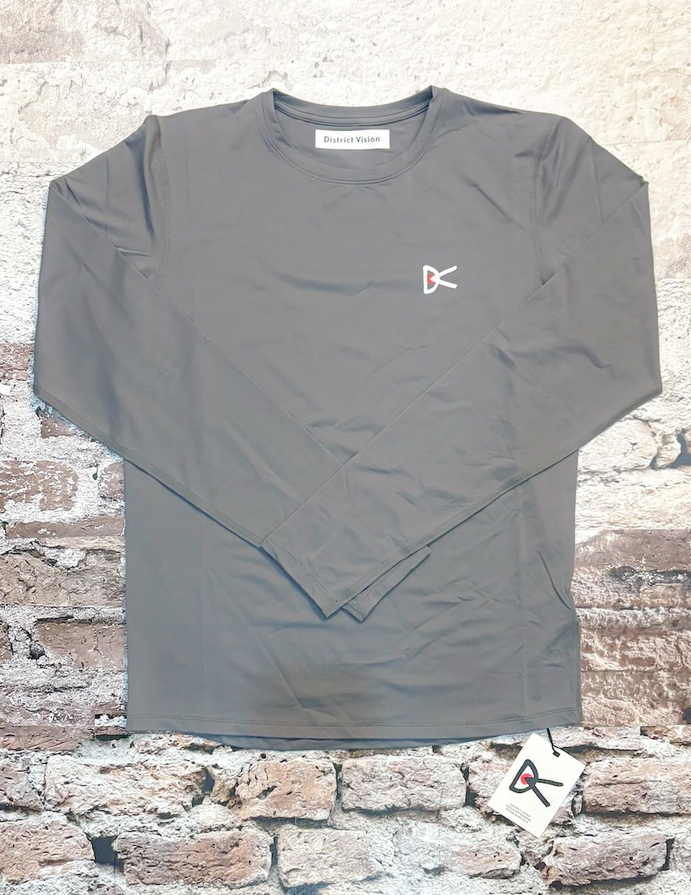 Lightweight Long Sleeve Tee, Color: Carbon, Size: S