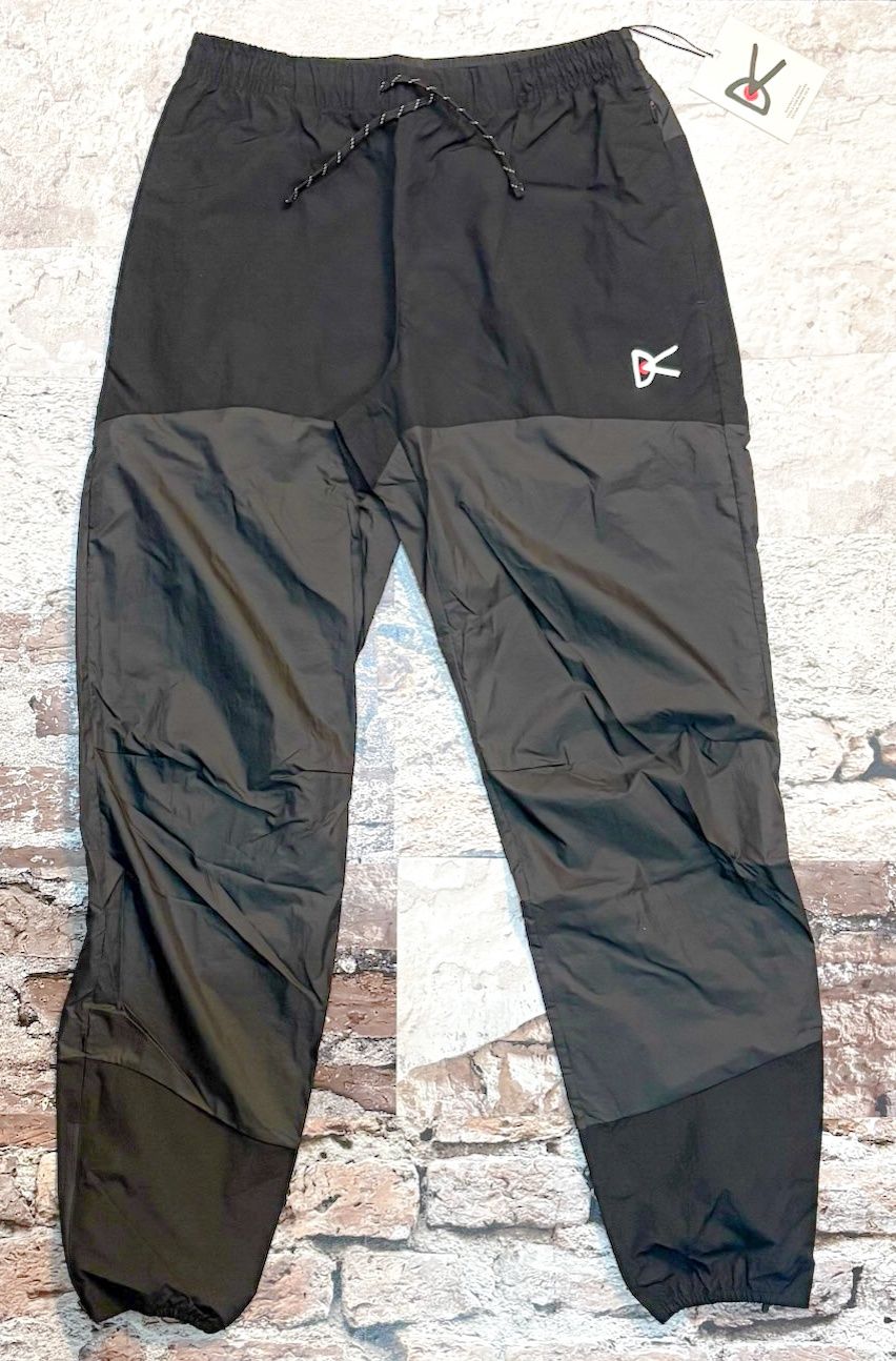 Ultralight DWR Paneled Track Pant, Color: Black, Size: S