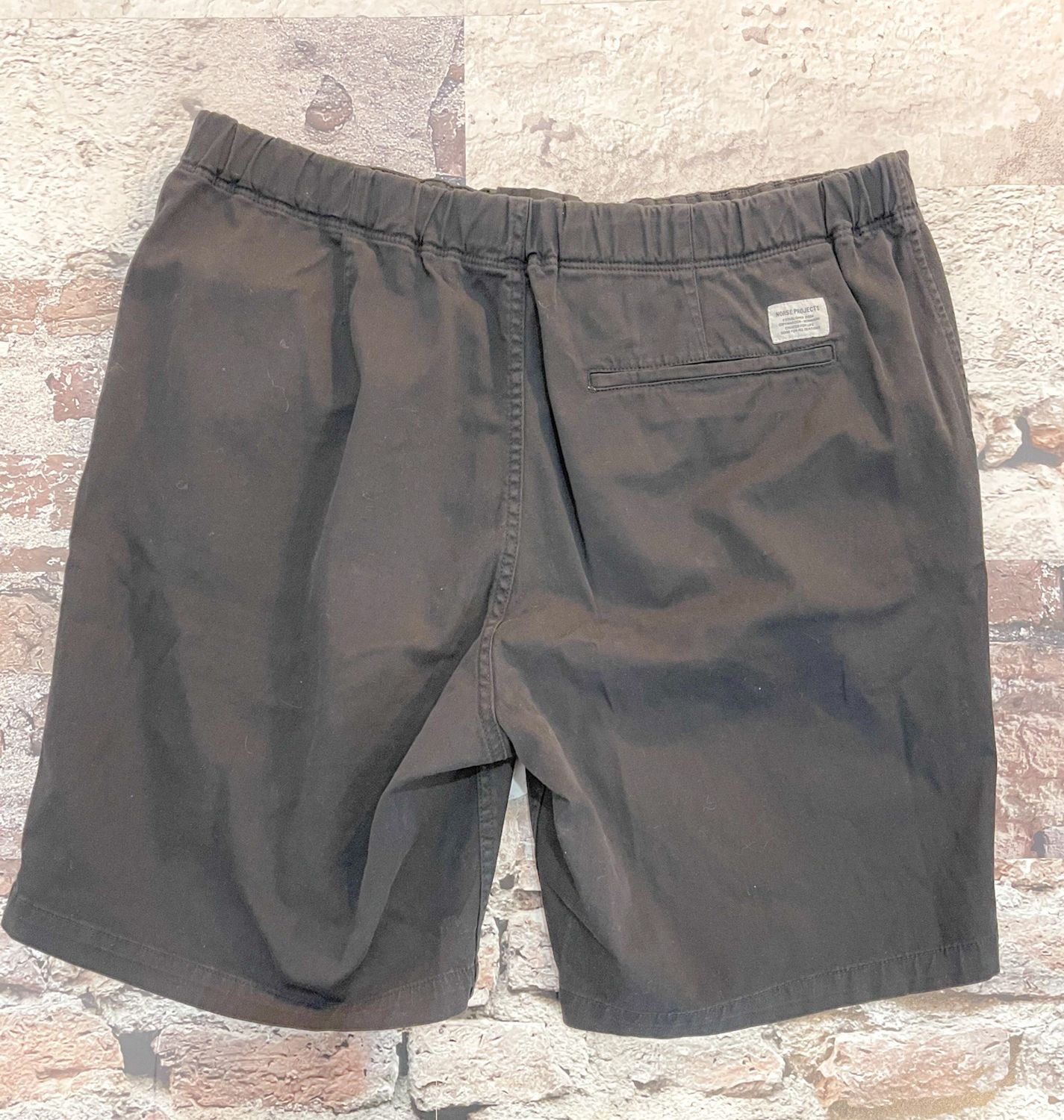 Ezra Relaxed Organic Stretched Twill Short, Color: Black, Size: S