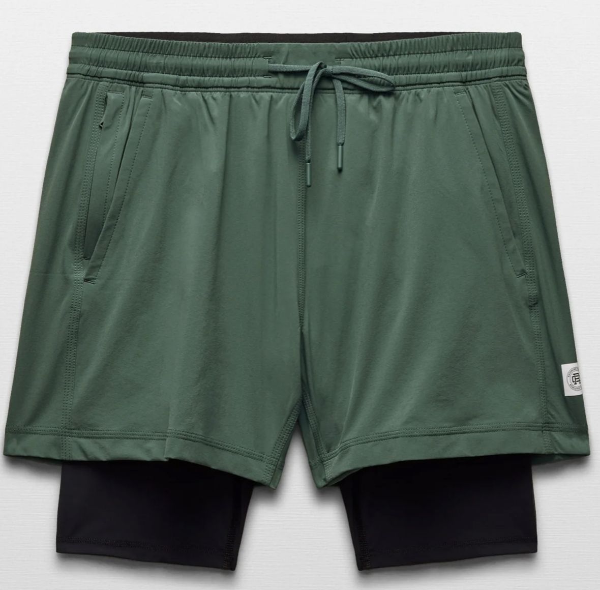 4-Way Stretch Nylon Combo Standard Training Shorts 5&quot;