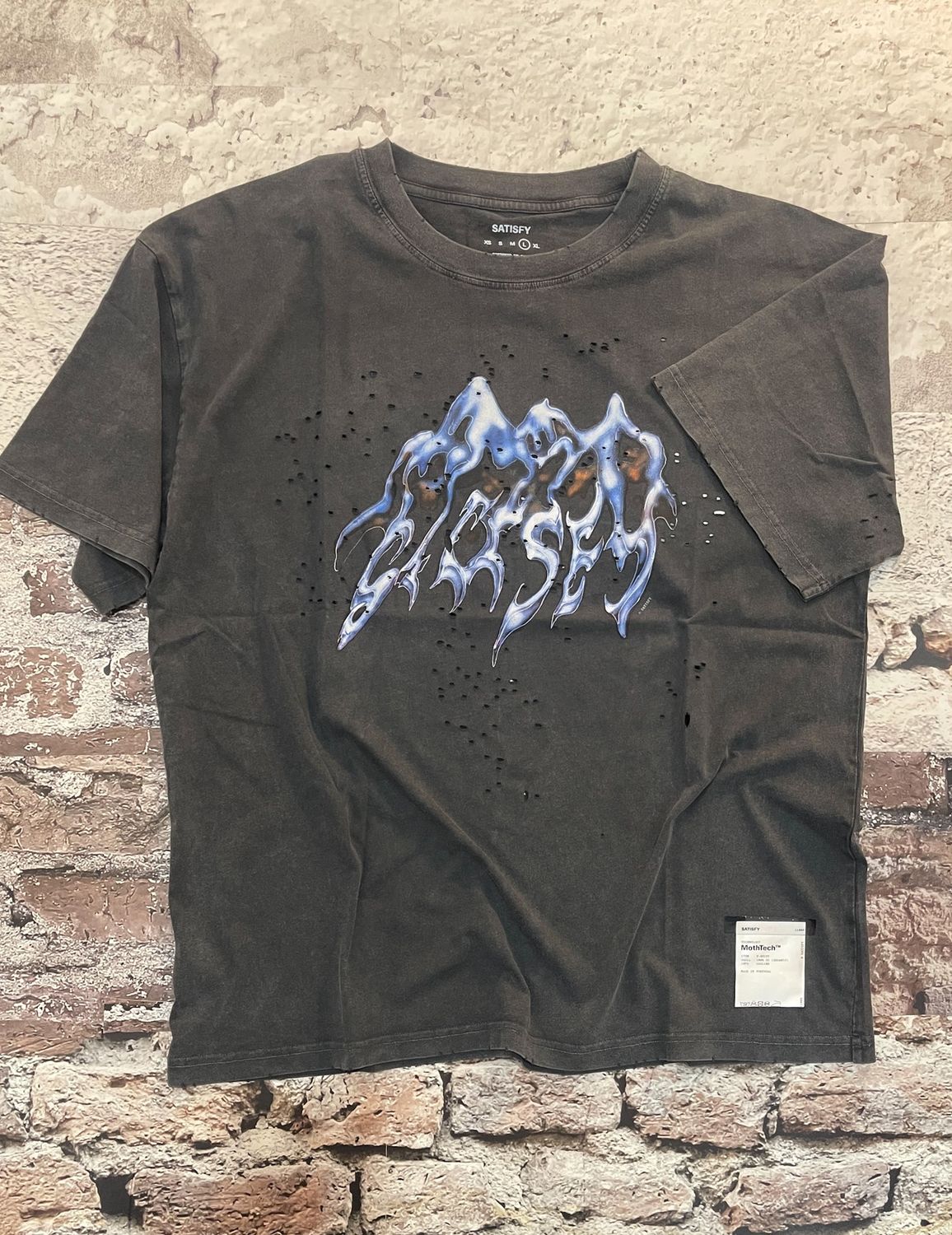 MothTech Tee, Color: Aged Black, Size: S