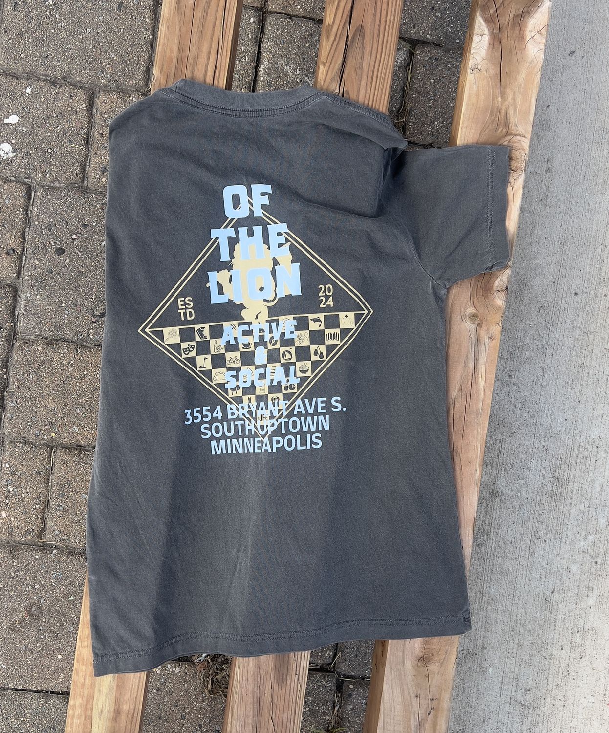 OTL SS Active &amp; Social Tee, Color: Vintage Black, Size: XS