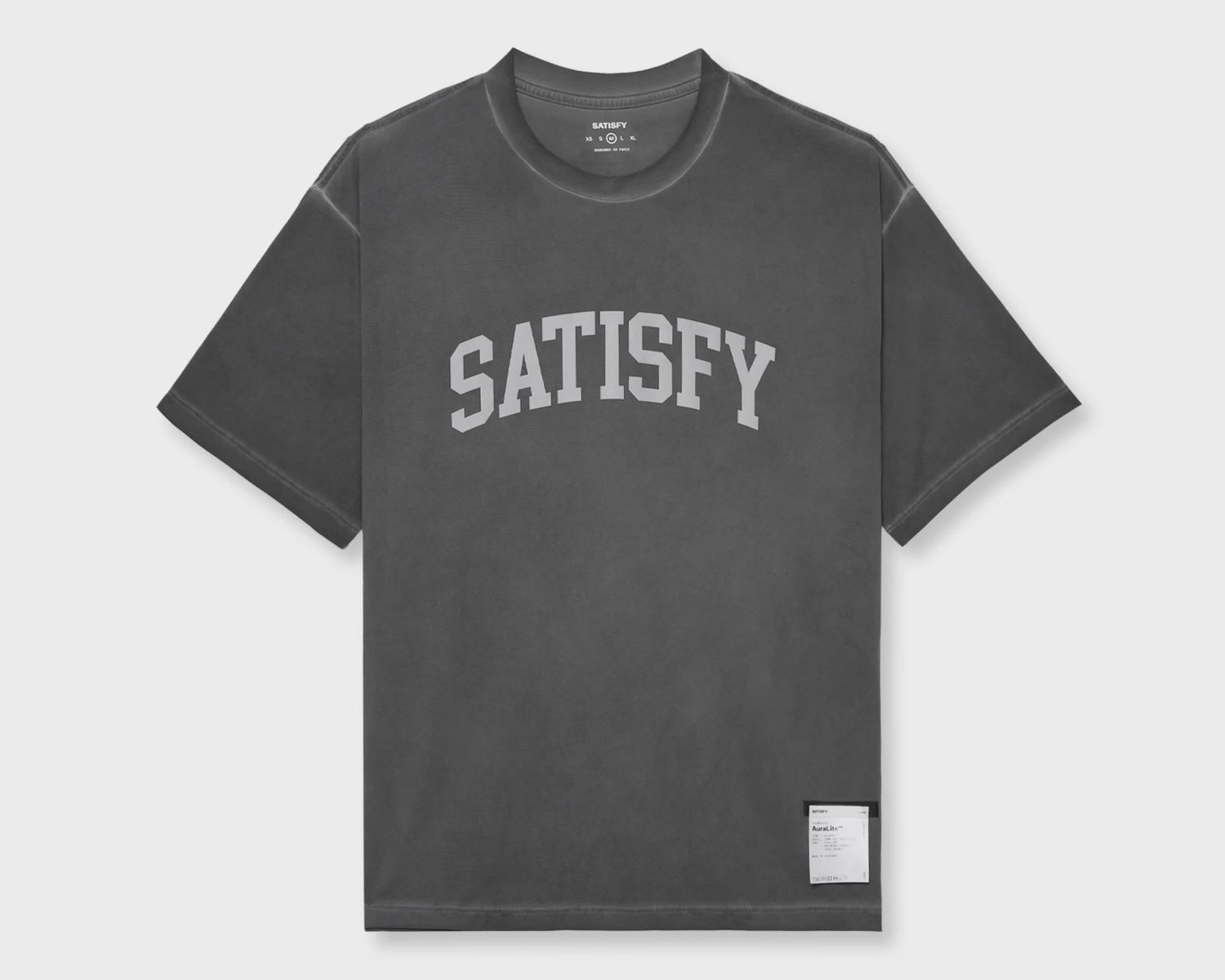 AuraLite Tee, Color: Pigment Black, Size: S