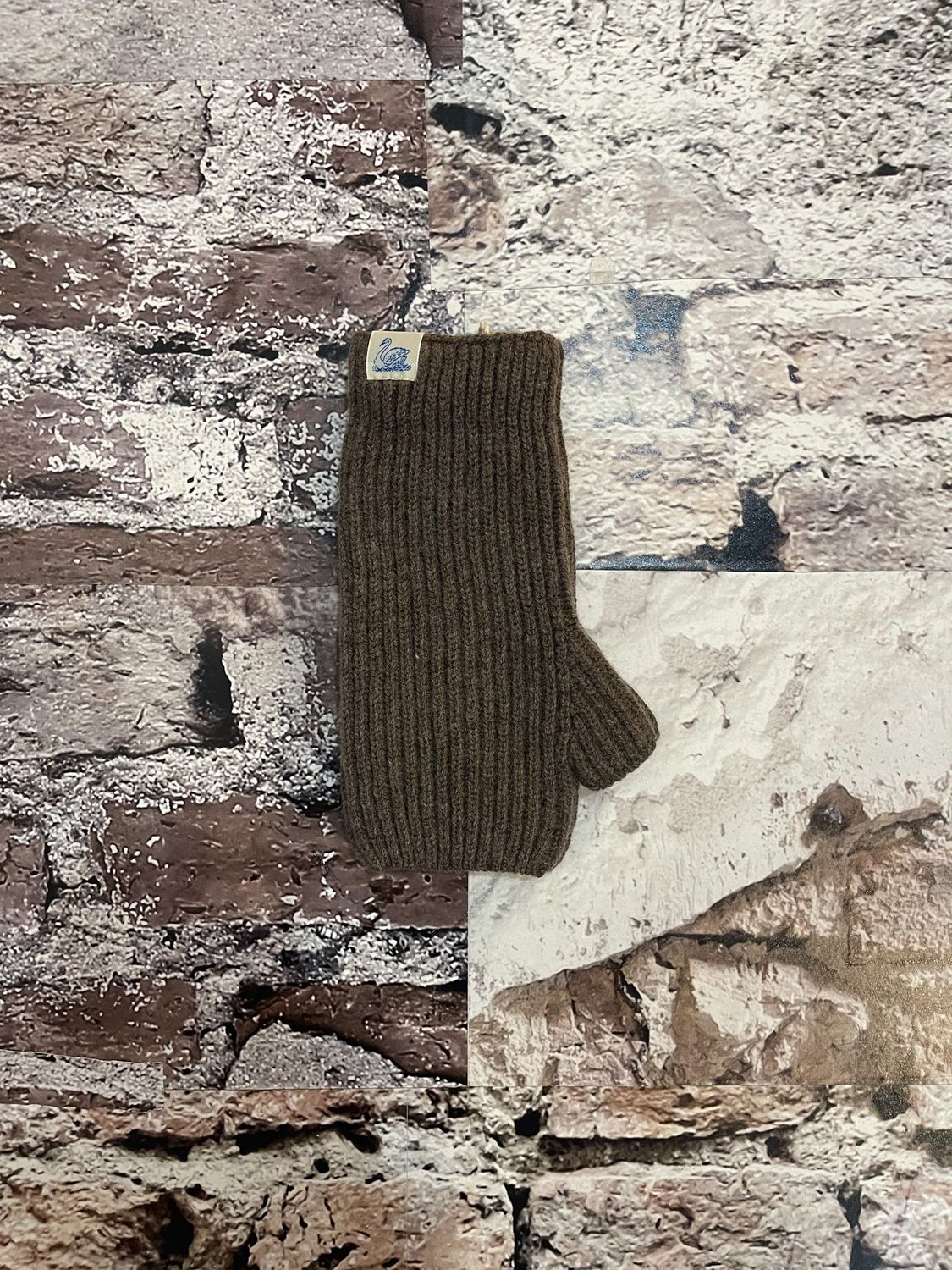 SKWW02 Merino Silk Cashmere Fingerless Gloves, Color: Grain