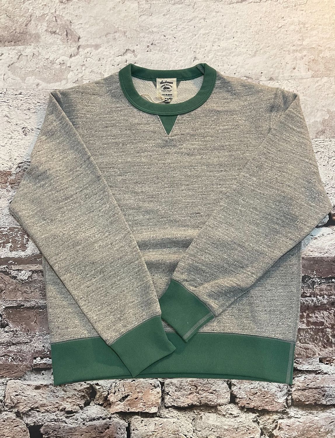 GG Sweat Crewneck, Color: HG/Green, Size: S