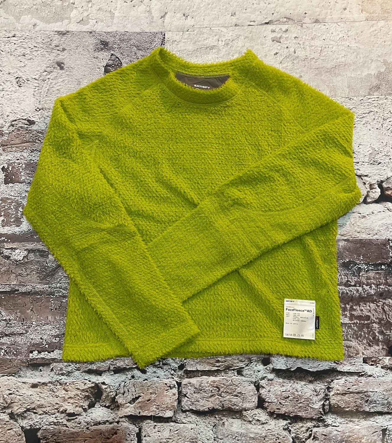 Women&#39;s Ghost Fleece Long Tee, Color: Grenoble Green, Size: S