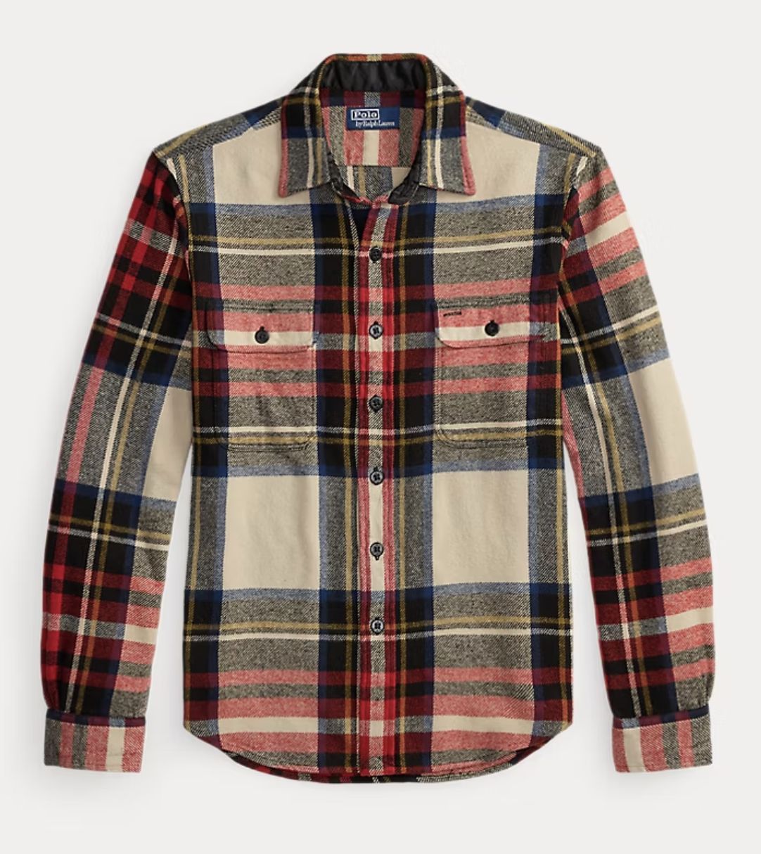 Classic Fit Plaid Flannel Workshirt