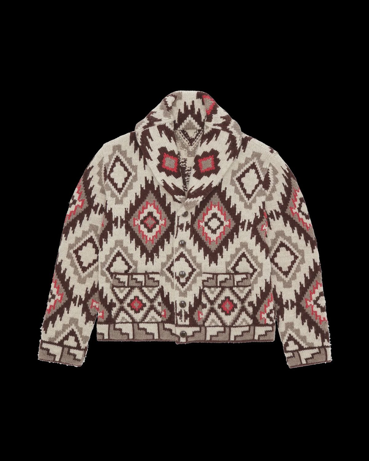 Walter Handknit Navajo Cardigan
