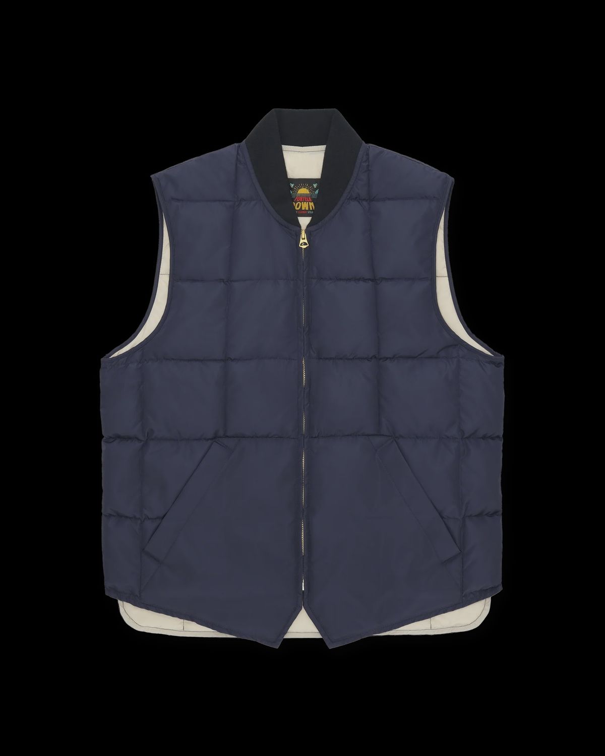 Nylon Vest, Color: Blue, Size: 50