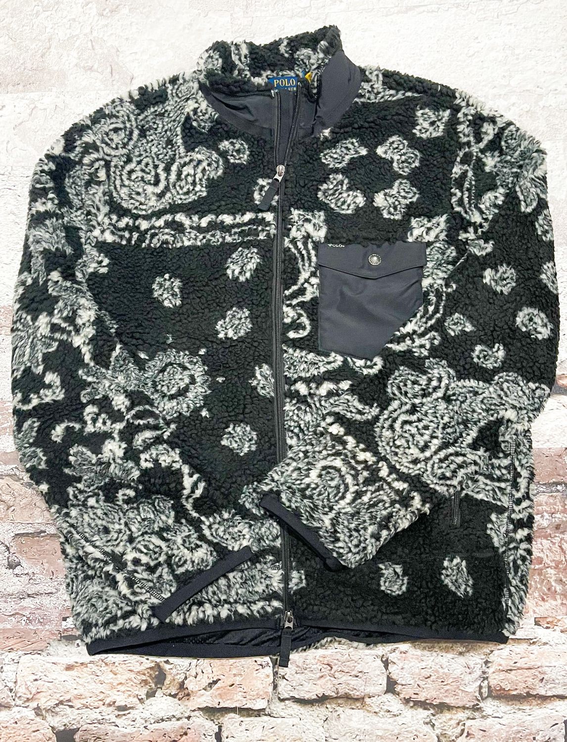 Bandana Patterned Hybrid Jacket