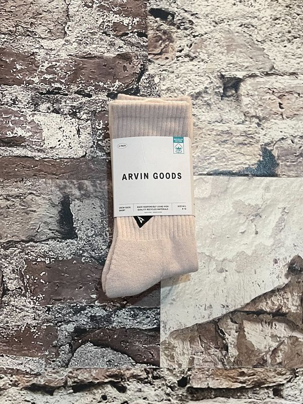 Short Crew Sock 3 Pack