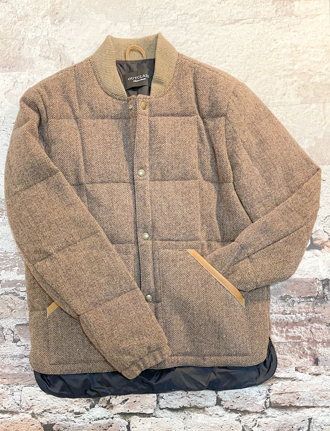 Herringbone Down Jacket