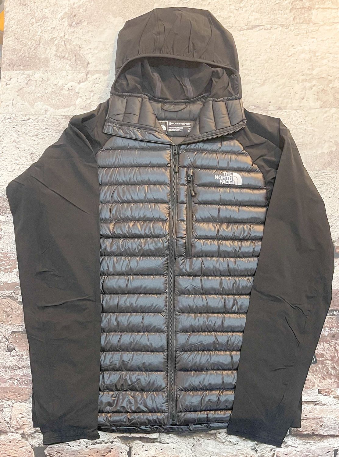 Breithorn LT Hybrid Hoodie, Color: TNF Black, Size: Medium