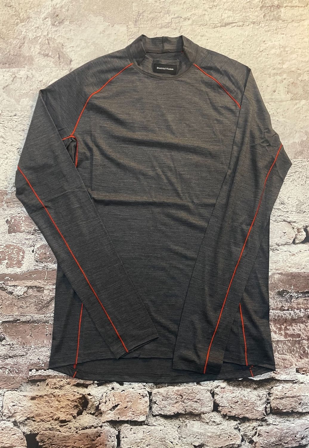 Merino L/S Mock Tee