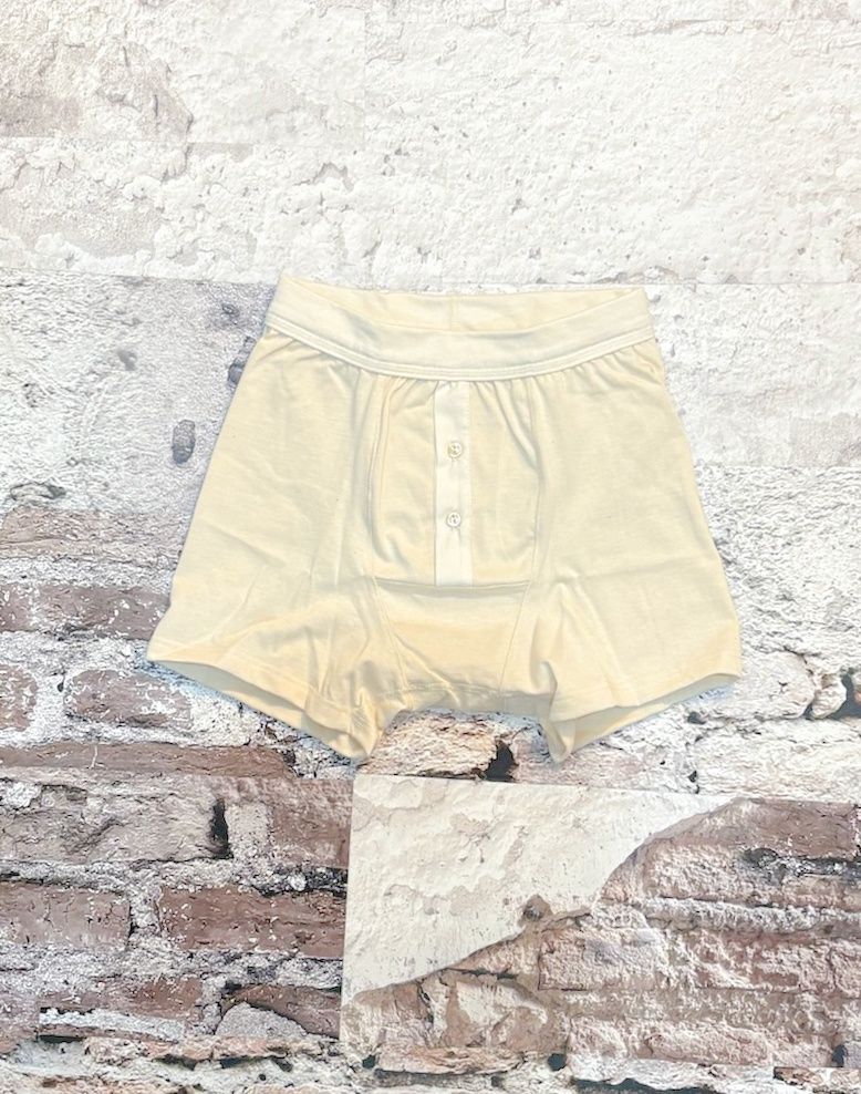 255 Button Fly Boxer 7.2 oz, Color: Nature, Size: S