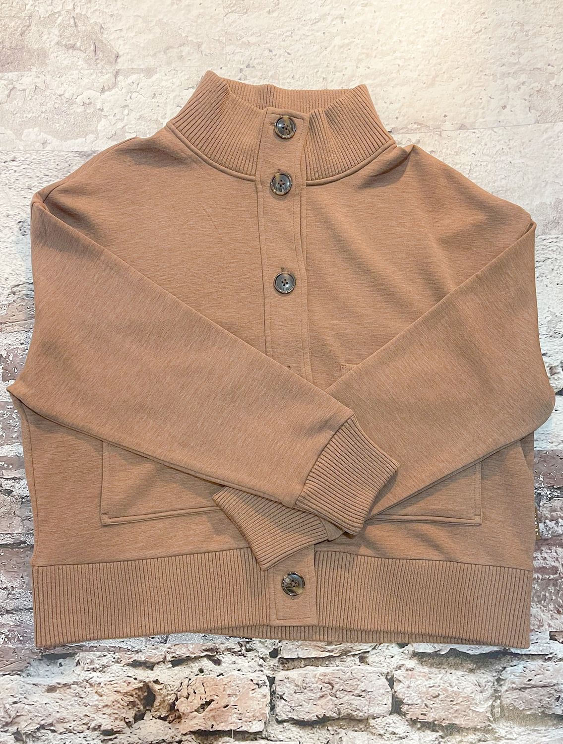 Sabrina Button Through Sweat