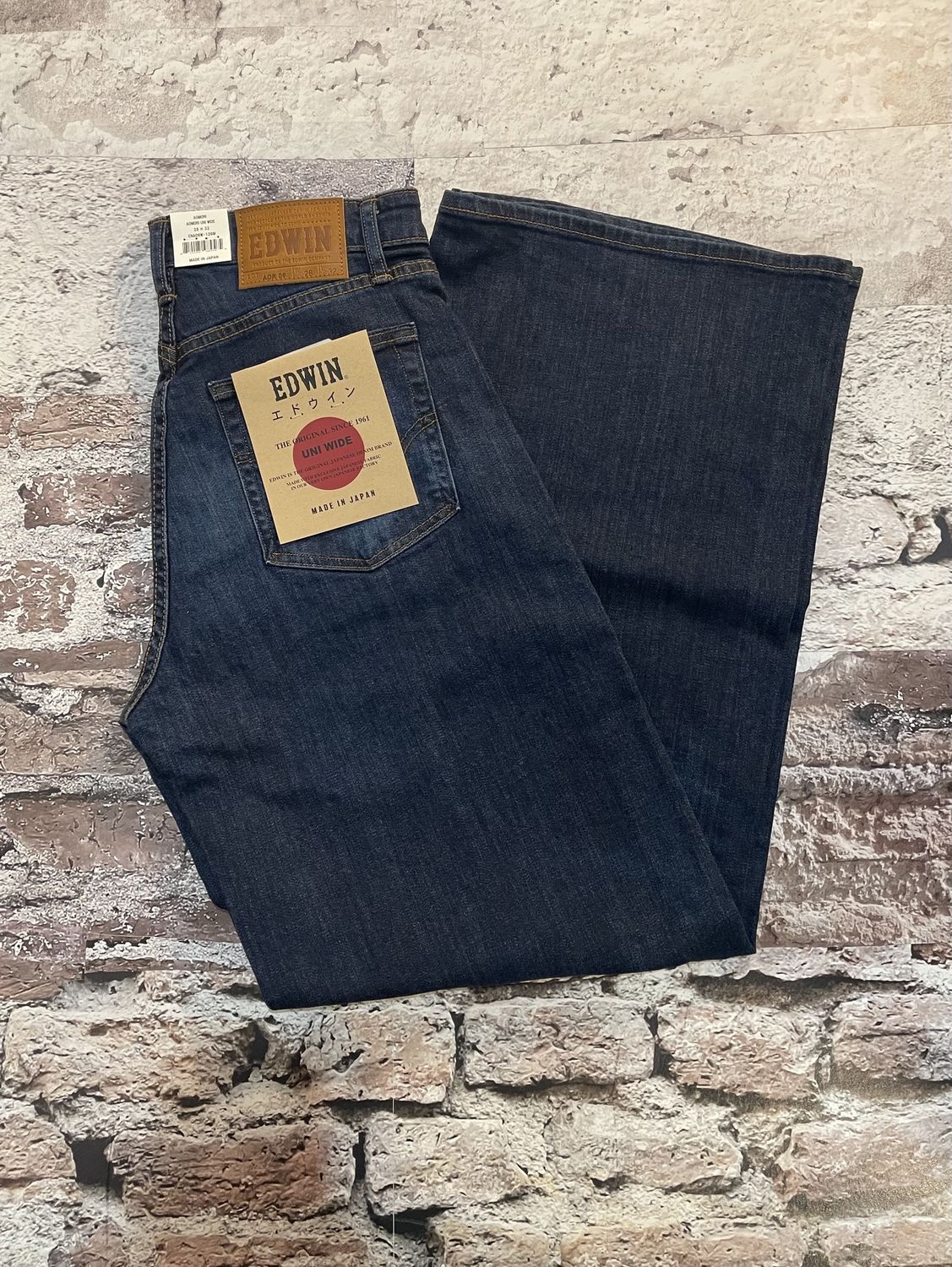 Aomori Uni Wide Leg, Color: Kurai (Dark), Size: 28