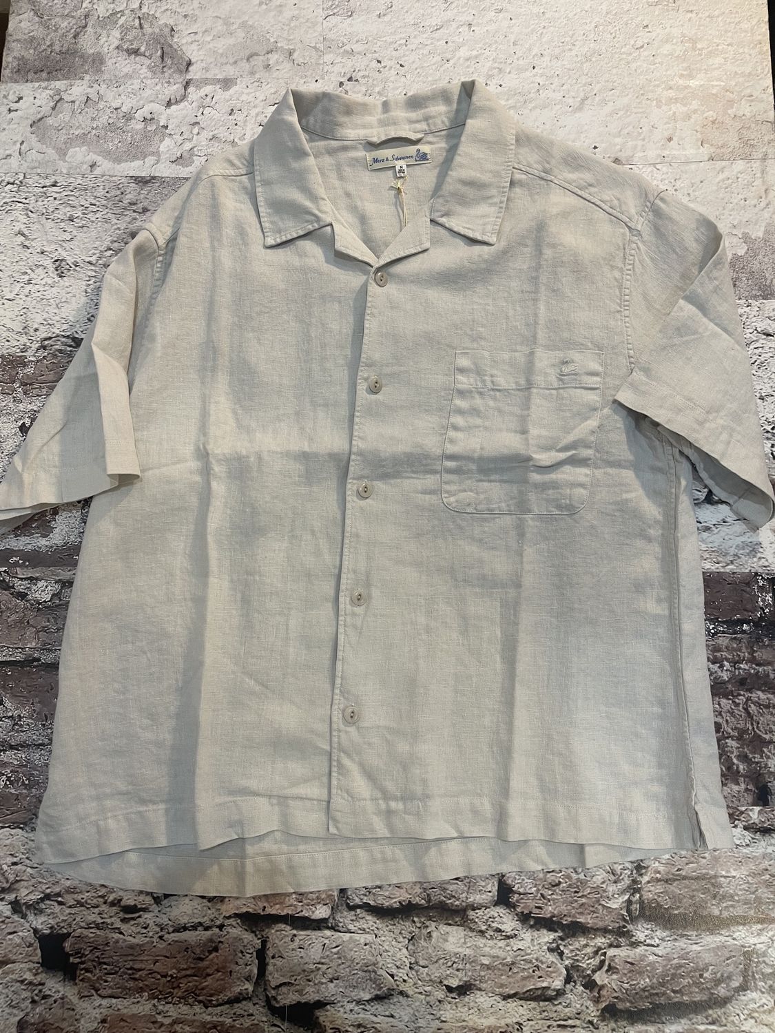 Linen Bowling Short Sleeve Shirt