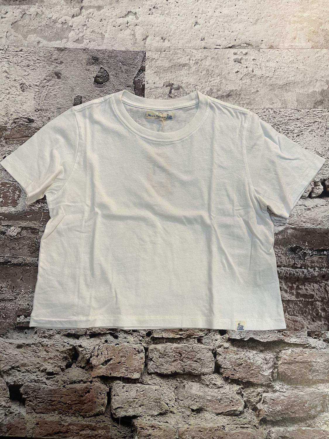 Soft Pima Cotton Cropped Women's Tee