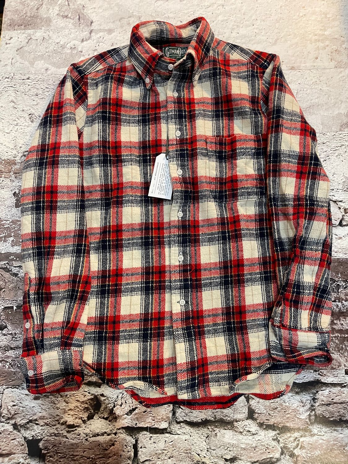 Brushed Madras Oxford