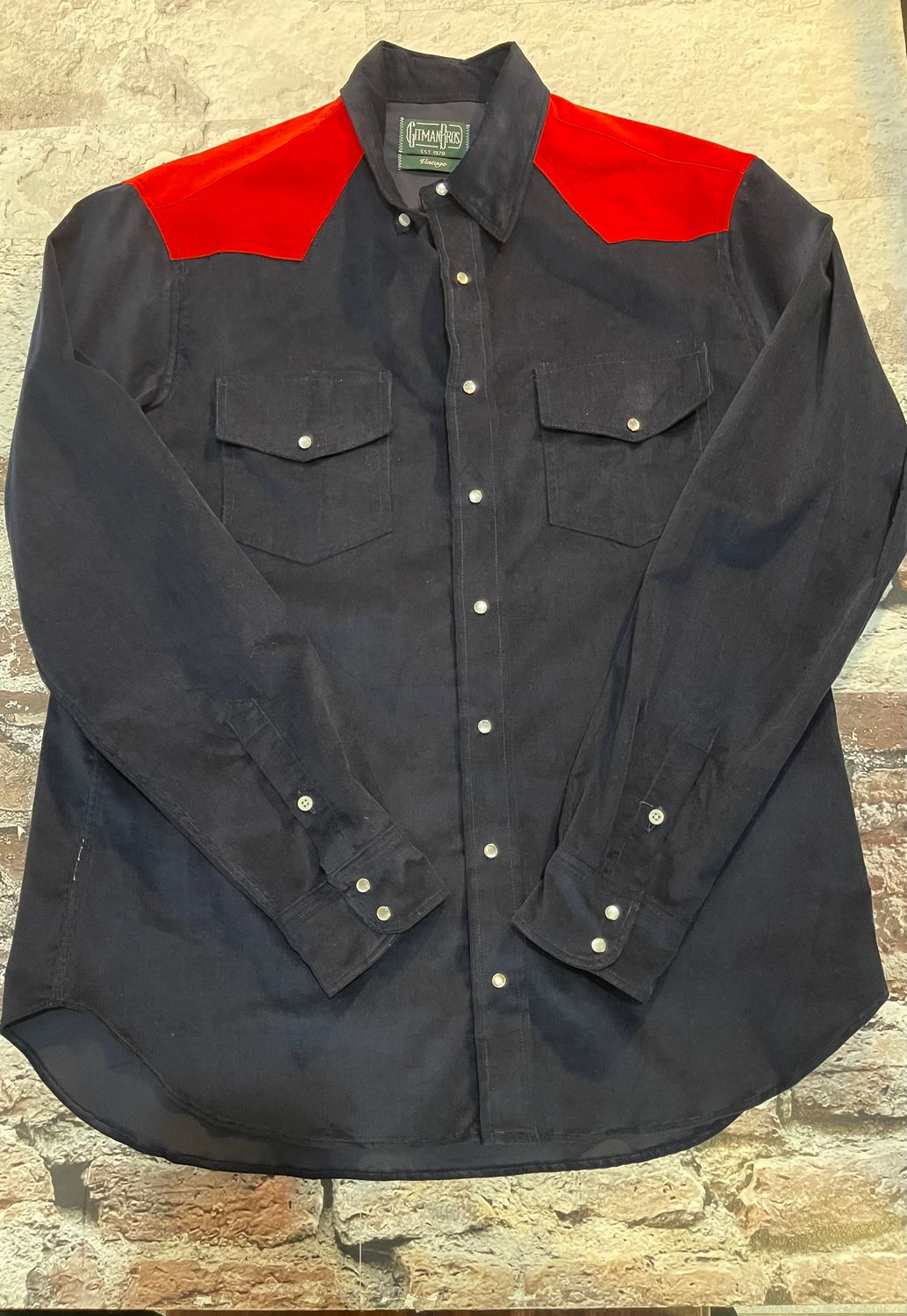 2-Tone Corduroy Western