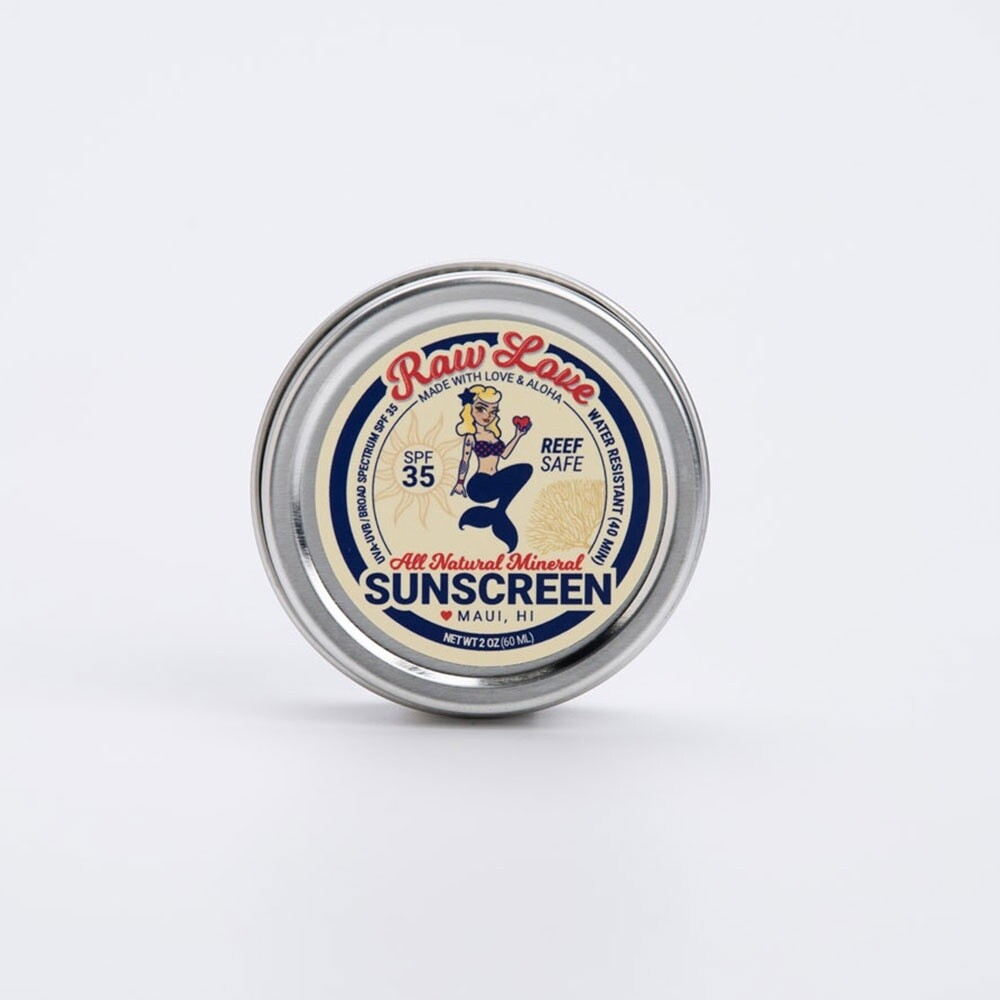 Raw Love Sunscreen - 2 oz Tin