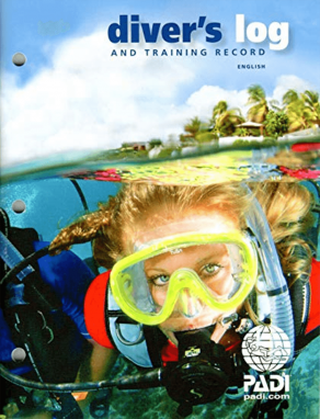 PADI Diver Logs, Style: TRAINING LOG