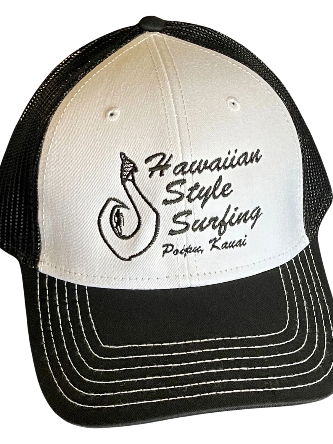 HSS Souvenir Embroidered Trucker Hat, Color: BLACK