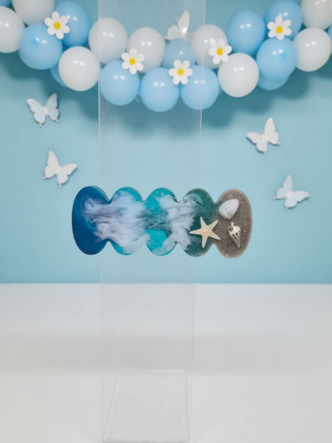 Barrette effet plage