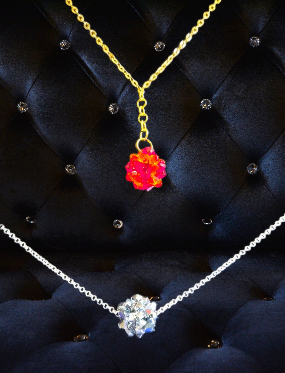 Boule perles Swaroski