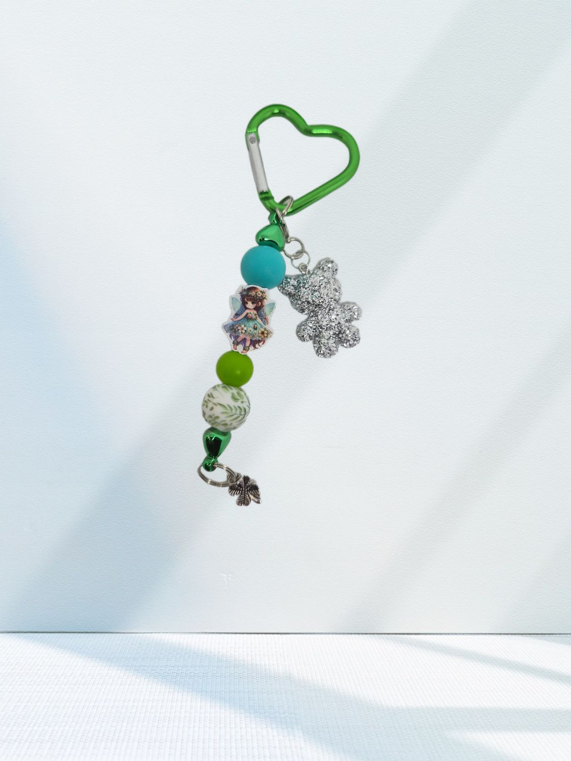 Bijoux de sac / Porte-clés vert