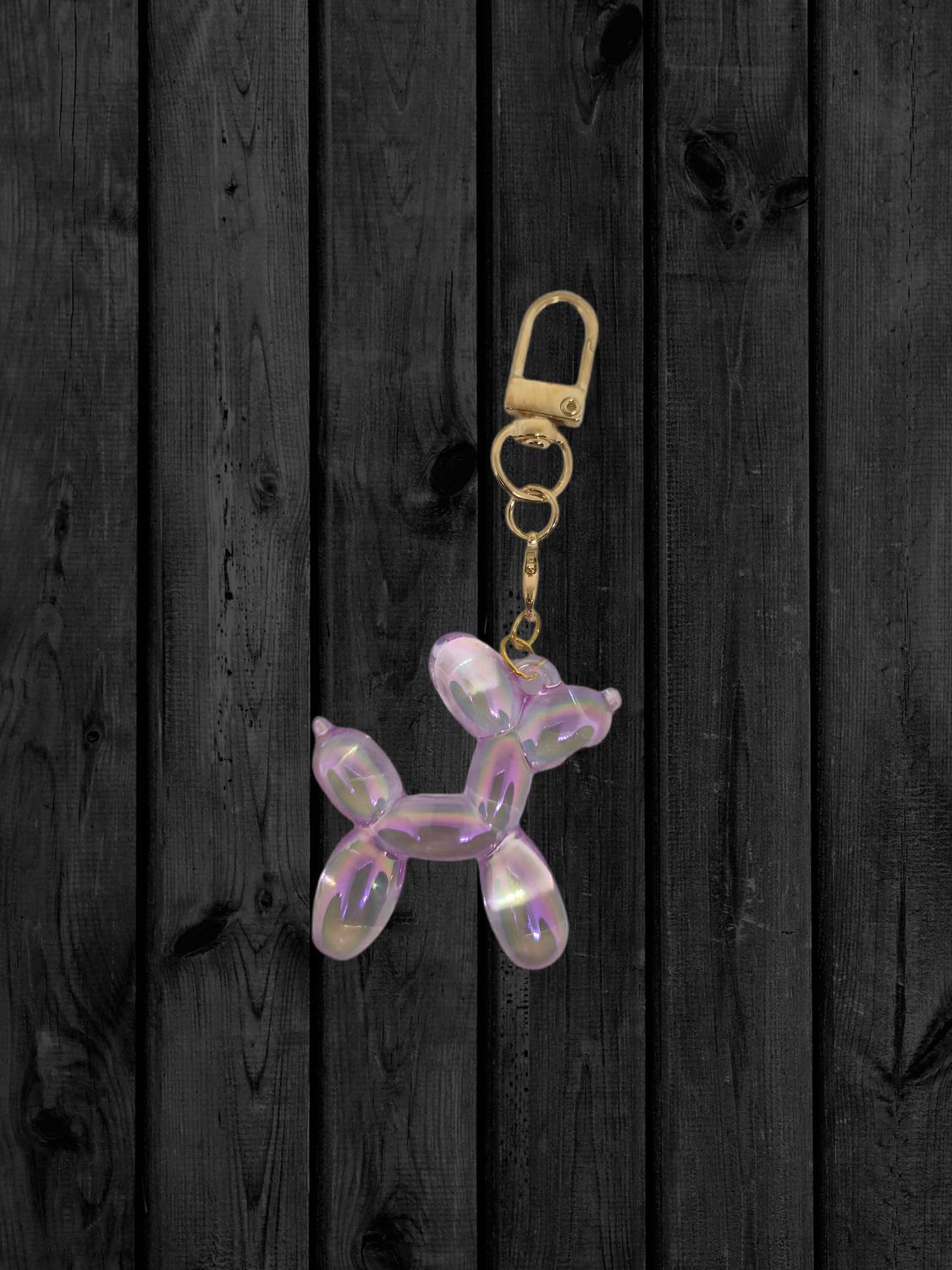 Bijoux de sac Chien ballon rose