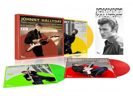 Hallyday, Johnny - Coffret Vogue - Made In Belgium