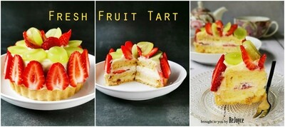 Fresh Fruit Tart Online Class (Vegan)