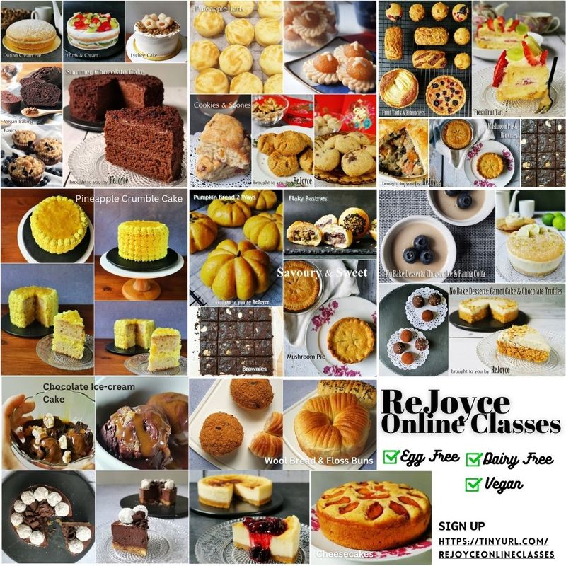 ReJoyce Online Baking / Cooking Classes
