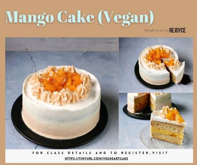 Mango Cake (Vegan)
