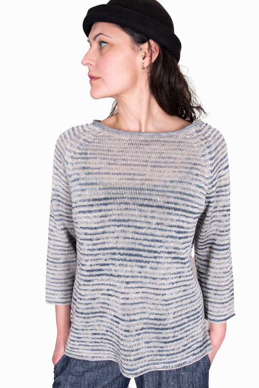RAGLAN Pullover,  Colour Zebra Blues,  size L
