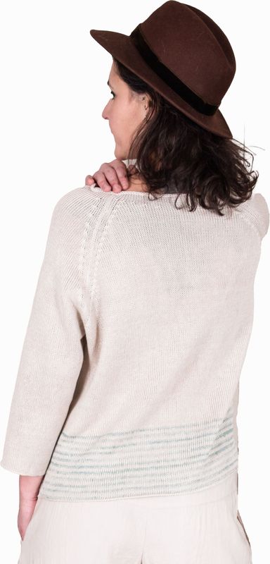 RAGLAN Pullover,  Colour Zebra Dunes Low stripes,  size S