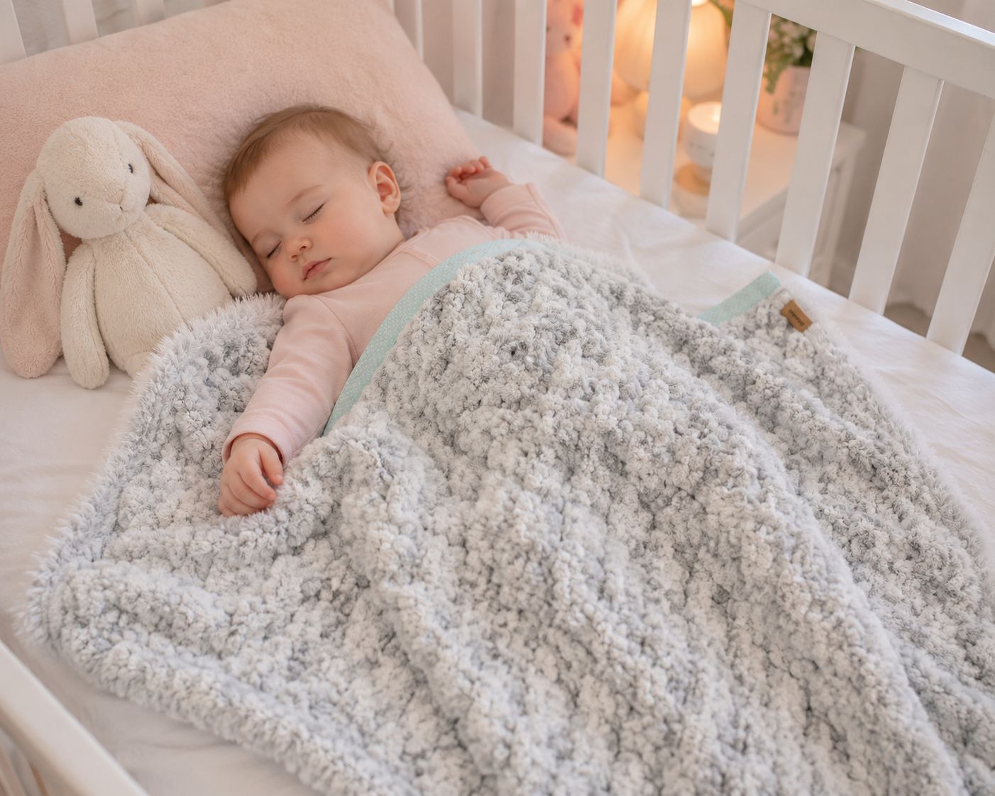 Frosted Cloud Baby Blanket
