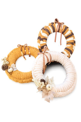 Handcraft Chunky Knit wreaths