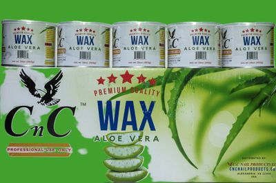 CnC Wax Aloe Vera $9.00 per can (15oz). 24x per case $168.00.
