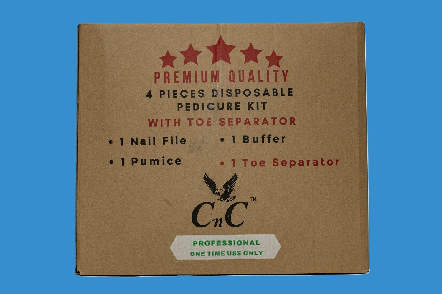 CnC Pedicure kits 4in1 (200pc)