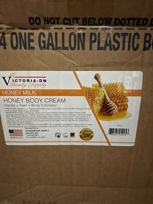 Victoria Honey Milk Honey Body Cream (4 gallon-Case)