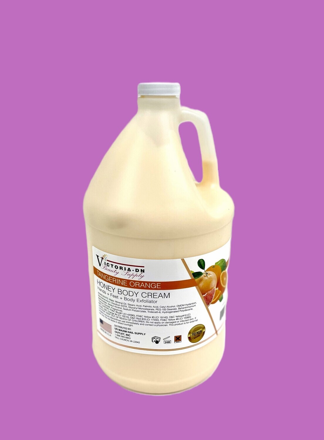 Victoria Tangerine Orange Honey Body Cream (case)
