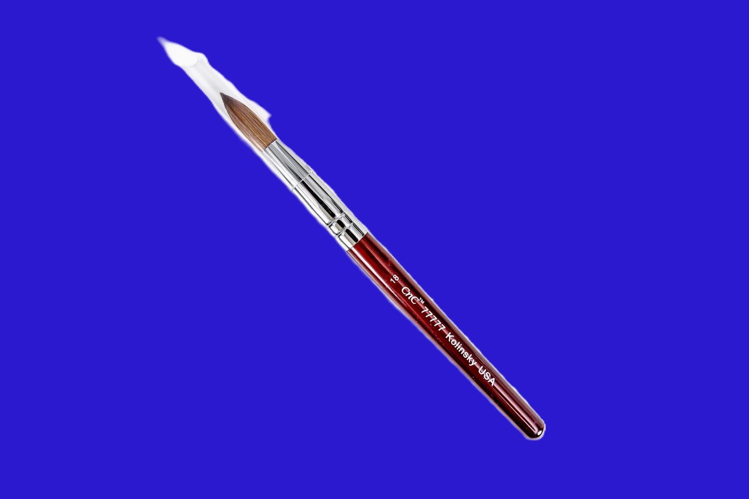 CnC Acrylic &quot;77777&quot; 100% Kolinsky Brush #18