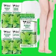NbC 4-Step Deluxe Pedicure Soothing Peppermint (50pc)