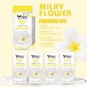 NbC 4-Step Deluxe Pedicure Milky Flower (50pc)