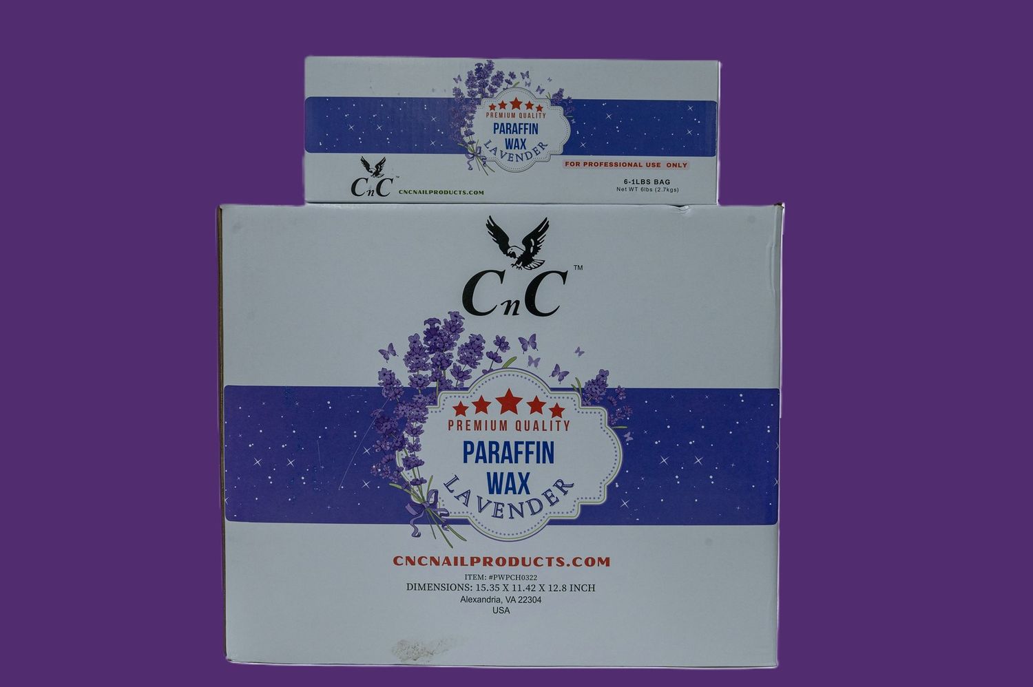 CnC Paraffin Wax Lavender (case)